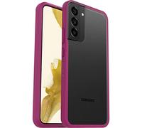 OtterBox Cover per Samsung Galaxy S22+ Sleek, resistente a shock e cadute, cover Sottile, testata a norme anti caduta MIL-STD 810G, Transparant/Rosa, Senza Retail Package