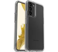 OtterBox Cover per Samsung Galaxy S22+ Symmetry Clear, resistente a shock e cadute, sottile, testata 3x MIL-STD 810G, protezione antimicrobica, Trasparente