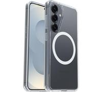 OtterBox Cover per Samsung Galaxy S25 Symmetry Seires Clear con Magneti, resistente a shock e cadute fino; sottile, testata 3x norme MIL-STD 810G, Trasparente
