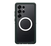 OtterBox Cover per Samsung Galaxy S25 Ultra Defender Series XT Clear con Magneti, resistente a shock e cadute, cover ultra robusta, testata 7x vs le norme anti caduta MIL-STD 810G, Verde