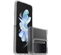 Otterbox Cover per Samsung Galaxy Z Flip4Thin Flex, resistente a shock e cadute, i n 2 pezzi, testata 2x vs norme anti caduta MIL-STD 810G, per telefoni pieghevoli, Trasparente