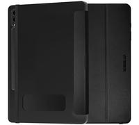 Cover OtterBox React Folio Case per Samsung Galaxy Tab S9+ / Samsung Galaxy Tab S10+, antishock e cadute, ultra sottile, custodia Folio protettiva, testata a norme MIL-STD 810G, Nero