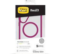 OtterBox Cover React Series con Magneti per Samsung Galaxy S26+, resistente a shock e cadute fino, cover ultrasottile, testata a norme MIL-STD 810G, Trasparente/Rosa