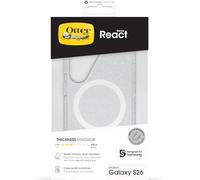 OtterBox Cover React Series con Magneti per Samsung Galaxy S26, resistente a shock e cadute fino, cover ultrasottile, testata a norme MIL-STD 810G, Stardust