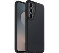 OtterBox Cover React Series per Samsung Galaxy S25 FE, resistente a shock e cadute fino, cover ultrasottile, testata a norme MIL-STD 810G, Klar/Nero