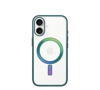 OtterBox Cover Serie Clear Case con MagSafe per iPhone 16, Resistente a Shock e Cadute, Ultra Sottile, Protettiva, Testata 3X Norme Mil-Std 810G, Mallard