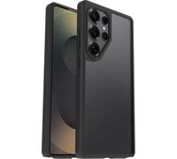OtterBox Cover per Samsung Galaxy S25 Ultra Sleek Case Series, resistente a shock e cadute fino, cover ultrasottile, testata a norme MIL-STD 810G, Trasparente/Nero, Senza Retail Package