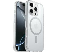 OtterBox Cover per iPhone 16 PRO Symmetry Seires Clear MagSafe, Resistente a Shock e Cadute Fino; Sottile, Testata 3X Norme Mil-Std 810G, Trasparente, Senza Retail Package