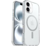 OtterBox Cover per iPhone 16 Symmetry Seires Clear MagSafe, Resistente a Shock e Cadute Fino; Sottile, Testata 3X Norme Mil-Std 810G, Trasparente, Senza Retail Package