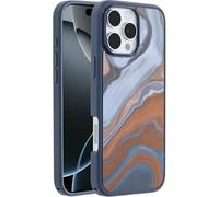 OtterBox Cover Symmetry MagSafe per iPhone 16 Pro Max, Desert Marble