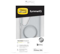 OtterBox Cover Symmetry Seires Clear con Magneti per Samsung Galaxy S26, resistente a shock e cadute fino; sottile, testata 3x norme MIL-STD 810G, Trasparente