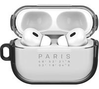 OtterBox Custodia Clear Series per AirPods PRO (PRO 2), soffice al Tatto, antishock, Graffi e Cadute, Ultra Sottile con moschettone, Paris