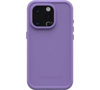 OtterBox Custodia impermeabile per iPhone 15 Pro (Only) serie FR. con MagSafe (progettata da LifeProof) - RULE OF PLUM (Viola), impermeabile, 60% plastica riciclata, elegante ed elegante