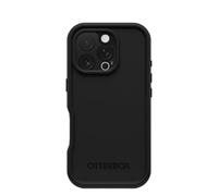 OtterBox Custodia impermeabile per iPhone 16 Pro serie FRE con MagSafe (progettata da LifeProof), nera, impermeabile, 60% plastica riciclata, elegante ed elegante