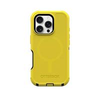 OtterBox Custodia MagSafe per iPhone 16 Pro (Only) Defender Series - Night Reverse (giallo e nero) - Magneti incorporati - senza schermo - Robusta e durevole - con protezione per le porte