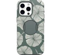 OtterBox Custodia OtterGrip Symmetry Series per iPhone 15 PRO Max (Verde), Impugnatura Integrata, Custodia Elegante, Si aggancia a MagSafe, Bordi rialzati proteggono Fotocamera e Schermo