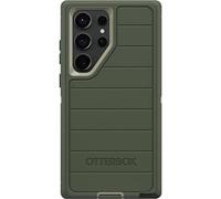 OtterBox Custodia per Galaxy S23 Ultra (Solo) - Defender Series - Lichen The Trek (verde), robusta e durevole - con protezione delle porte - Solo custodia - Protezione dalla difesa microbica -