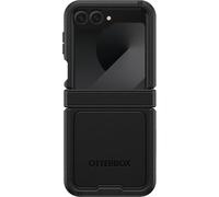 OtterBox Custodia per Galaxy Z Flip6 Defender Series XT, nera, senza schermo, robusta protezione della cerniera, attacco cordino, compatibile con PowerShare e ricarica wireless
