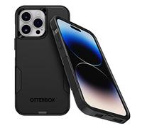 OtterBox Custodia per iPhone 14 PRO Max (Solo Serie Commuter), Nera, Sottile e Resistente, Tascabile, con Protezione per Le Porte