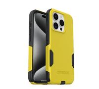 OtterBox Custodia per iPhone 15 Pro (Only), serie Commuter, Night Reverse (giallo e nero) - Sottile e resistente, tascabile - con protezione per le porte