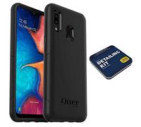 OtterBox - Custodia per Samsung Galaxy A20, serie Commuter Lite, con kit di pulizia per telefono (panno in microfibra, mini spazzole, asciugamani)