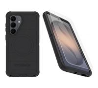 OtterBox Custodia per Samsung Galaxy S26+ (solo) Bundle: Defender Series con magneti e pellicola protettiva, colore nero, solo custodia, resistente, robusta e durevole, con protezione per le porte