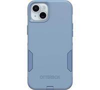 OtterBox Custodia Serie Commuter per iPhone 15 Plus e iPhone 14 Plus, in Denim Croccante (Blu), Sottile e Resistente, Tascabile, con Protezione per Le Porte
