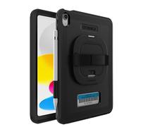 OtterBox, Custodia serie Defender for Business con cavalletto e cinturino da polso, solo per iPad 10a generazione, colore nero (imballaggio non al dettaglio)
