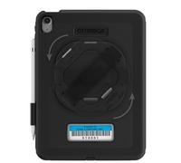 OtterBox, Custodia serie Defender for Business (edizione Screenless), con cavalletto e cinturino da polso, solo per iPad 10a generazione, colore nero (imballaggio non al dettaglio)