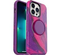 OtterBox + Custodia serie Pop Symmetry per iPhone 12 Pro Max (solo per iPhone 12 Pro Max) - Confezione non al dettaglio - Berry Flow