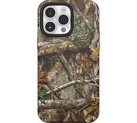 OtterBox Custodia Symmetry Series + per iPhone 14 PRO Max (Solo) - Realtree Blaze Edge (Camo) (Gen 2), Ultra Sottile, Si aggancia a MagSafe, Bordi rialzati per Proteggere Fotocamera e Schermo