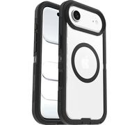 OtterBox Defender Series Pro XT Clear MagSafe cover per iPhone Air, resistente a shock e cadute, cover ultra robusta, testata 7x vs le norme anti caduta MIL-STD 810G, Trasparente/Nero