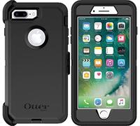 OtterBox Defender Series - Custodia e fondina per iPhone 8 Plus e iPhone 7 Plus, confezione non al dettaglio, colore: Nero