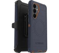 OtterBox Defender Series - Custodia per Galaxy S26+ con magneti, blu e arancione, include supporto a clip per fondina, resistente, robusta e durevole, con protezione per le porte