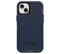 OtterBox Defender Series - Custodia per iPhone 14 e iPhone 13 (solo), scarpe scamosciate blu, robusta e durevole, con protezione per le porte, solo custodia, confezione non al dettaglio
