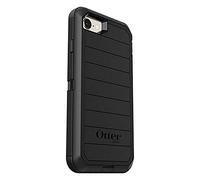 OtterBox Defender Series - Custodia robusta per iPhone SE (2020), iPhone 8, iPhone 7 (non Plus), solo custodia, confezione non per vendita al dettaglio, nera (con difesa microbica)