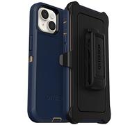 OtterBox DEFENDER SERIES Custodia SCREENLESS per iPhone 14 Plus - SCARPE SCAMOSCIATE BLU (blu)