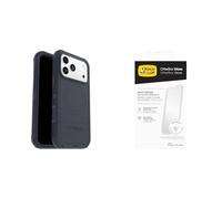 OtterBox Defender Series Pro MagSafe Case for iPhone 17 Pro Max Pro Max, Protective Case, 7x Tested to Military Standard, Blue + OtterBox Glass Screen Protector for iPhone 17 Pro Max Pro Max