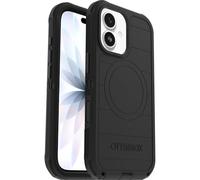 OtterBox Defender Series Pro MagSafe cover per iPhone 17, custodia protettiva antiurto, a prova di caduta, protezione estrema, testata 7x norme MIL-STD 810G, Nero