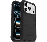 OtterBox Defender Series Pro MagSafe cover per iPhone 17 Pro, custodia protettiva antiurto, a prova di caduta, protezione estrema, testata 7x norme MIL-STD 810G, Nero, Senza Retail Package