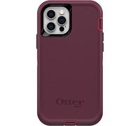 OtterBox Defender Series Screenless Edition - Custodia per iPhone 12 e iPhone 12 Pro, confezione non al dettaglio, con pozione di frutti di bosco (vino lampone/Boysenberry)