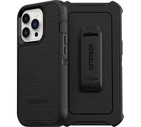 OtterBox Defender Series Screenless Edition - Custodia per iPhone 13 Pro (solo), clip a fondina inclusa, protezione della difesa microbica, confezione non al dettaglio, colore nero
