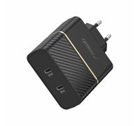 Caricatore da muro USB-C a ricarica rapida, 50W Combinato - Nero