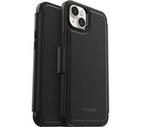 OtterBox Folio per iPhone 14 Plus con MagSafe | Protezione, morbida al tatto con 3 slot per carte/contanti, fissaggio magnetico con MagSafe, Nero, (custodia esclusa)