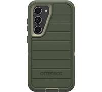 OtterBox Galaxy S23 (Only) - Custodia serie Defender - Lichen The Trek (verde), robusta e durevole - con protezione per le porte - Solo custodia - Protezione della difesa microbica - Confezione non al