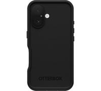 OtterBox iPhone 16 FRĒ Series Waterproof Case with MagSafe (Designed by LifeProof) - Black, Waterproof, 60% Recycled Plastic, Sl nd Stylish