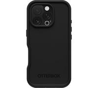 OtterBox iPhone 16 Pro FRĒ Series Waterproof Case with MagSafe (Designed by LifeProof) - Black, Waterproof, 60% Recycled Plastic, Sleek and Stylish