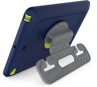 OtterBox Made for Kids - Custodia per iPad di 7a, 8a e 9a generazione (display da 10,2 pollici, versione 2019, 2020 e 2021) con cavalletto e supporto per poggiatesta auto, colore: blu