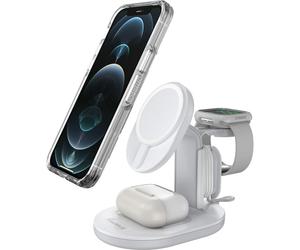 OTTERBOX MULTI-DEVICE WIRELESS - CHARGING STAND - WHITE NEW