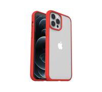 OTTERBOX React COVER MAGSAFE per Apple iPhone 12 Pro Max, Rosso, Trasparente